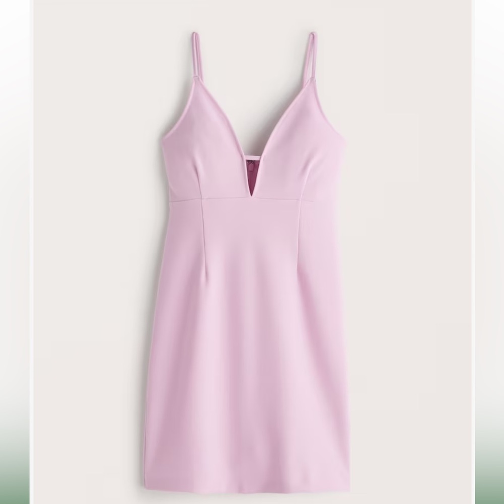 Abercrombie & Fitch Plunge Neck Mini Dress size  M NWT
